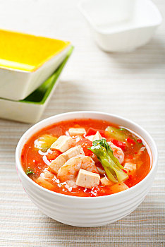 韩式海鲜豆腐
