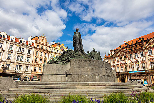 捷克布拉格瓦斯拉夫广场