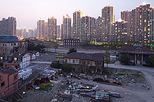 居民区,毁坏,中国