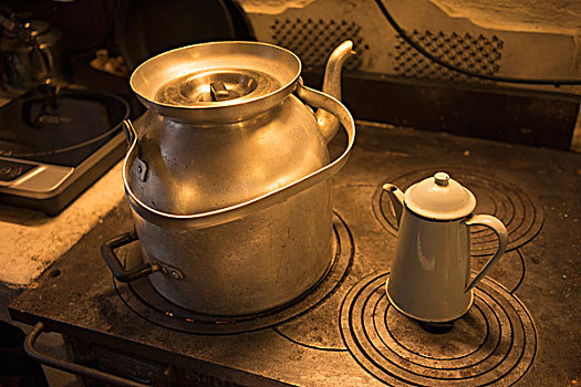 茶壶,炉子
