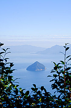 风景,岛屿,日本海