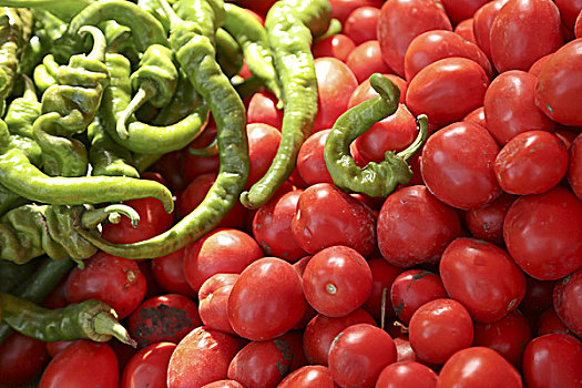 青椒与西红柿,新疆喀什塔什库尔干