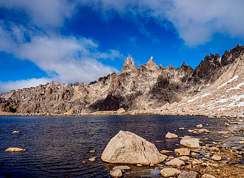 泻湖,纳韦尔瓦皮,国家公园,里奥内格罗省,阿根廷,南美
