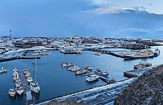 冰岛港口图片