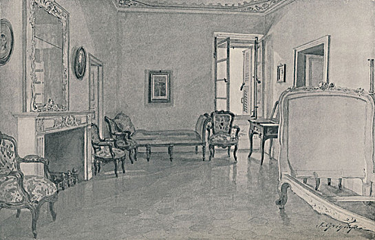 房间,新生,1896年,艺术家,未知