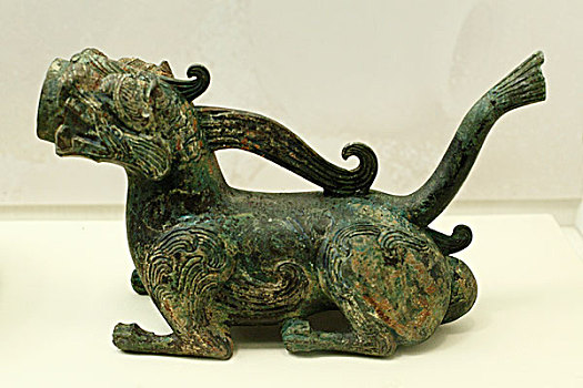 铜虎子,十六国北燕,辽宁省博物馆藏