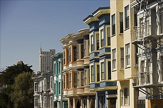 建筑,城市,旧金山,加利福尼亚,美国