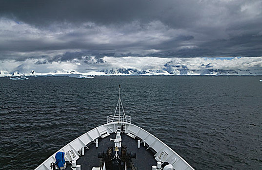 游船,冰山,南极海,南极
