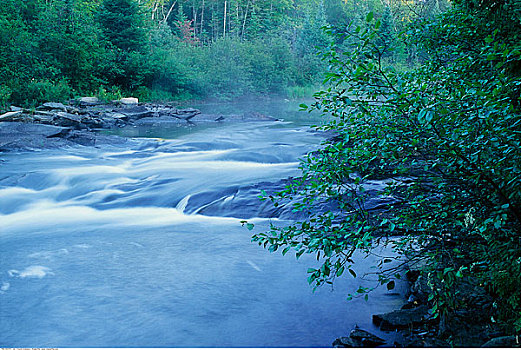 河,阿尔冈金省立公园,安大略省,加拿大
