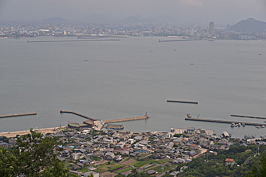 斑点,眺望台,日本