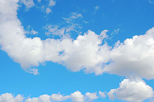 漂亮,蓝天,云,空气,自然