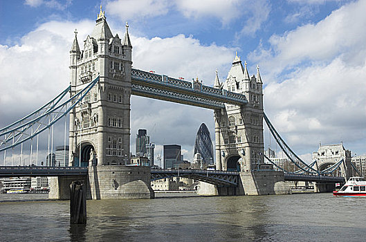 英格兰,伦敦,塔桥,风景,泰晤士河