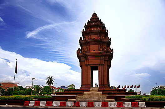 亚洲柬埔寨美丽景色