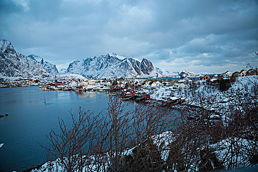 挪威北极渔村
