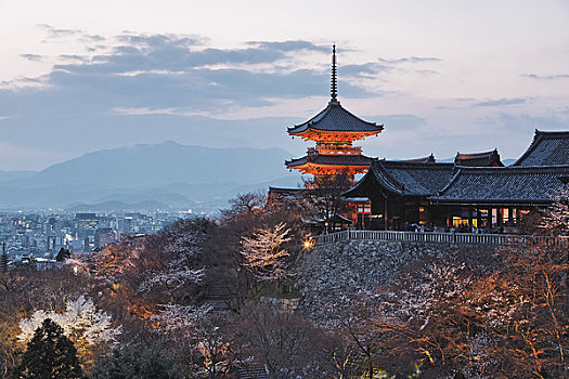 清水寺,京都,京都府,关西地区,本州,日本