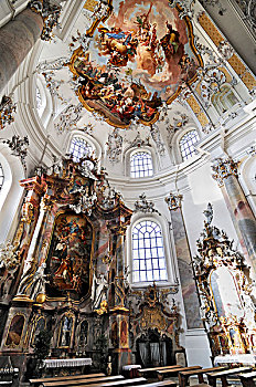 圣坛,大教堂,教堂,德国地名,巴伐利亚,德国,欧洲
