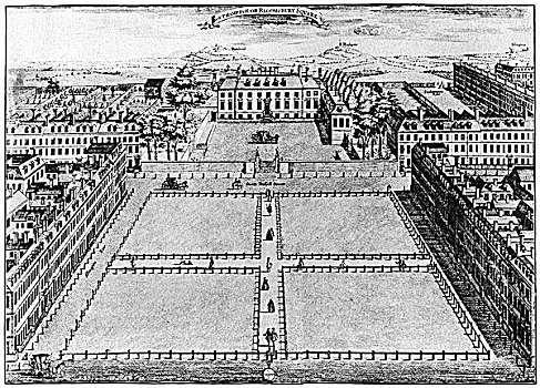 南安普敦,布鲁姆斯伯里,伦敦,18世纪