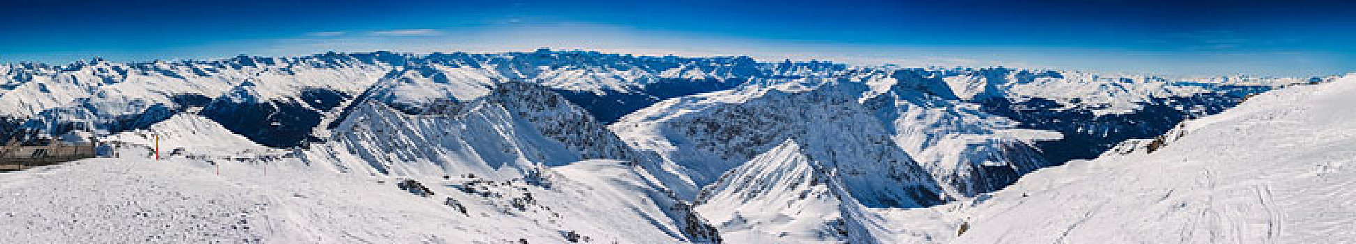 积雪,阿尔卑斯山,达沃斯,瑞士