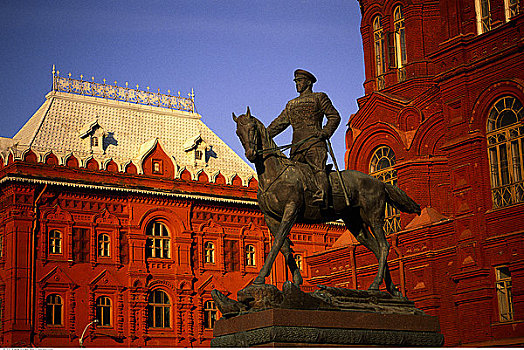雕塑,建筑,红场,莫斯科,俄罗斯