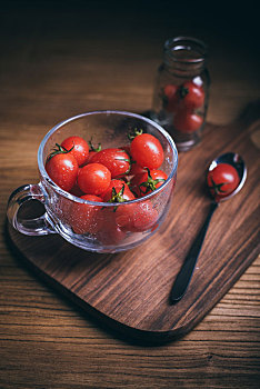 小番茄圣女果健身健康增肌减脂健康蔬菜沙拉晚餐早餐午餐