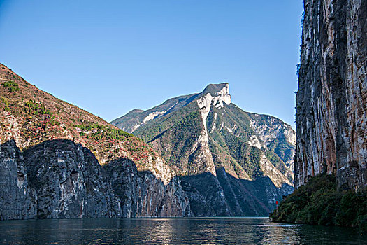 长江三峡瞿塘峡峡谷