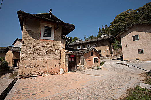 建筑,乡村,永定,福建,中国