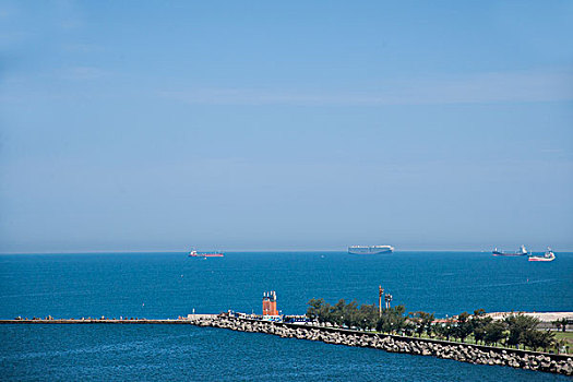 台湾高雄市莲海路广场