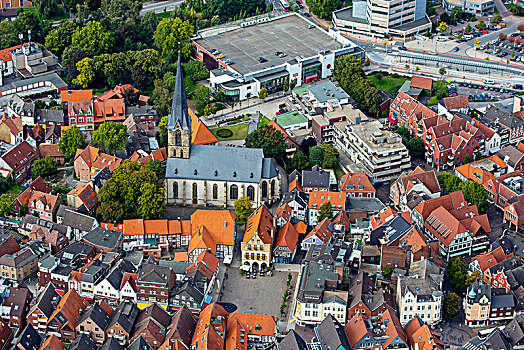 教堂,市区,北莱茵威斯特伐利亚,德国