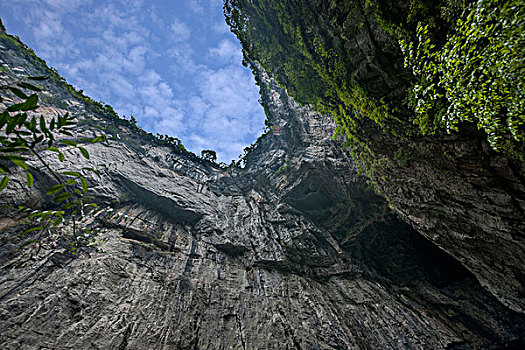 重庆武隆天生三桥景观