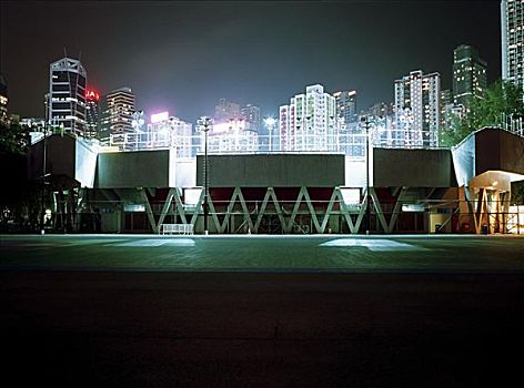 体育场,香港