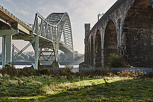 二十五周年纪念,桥,铁路桥,柴郡,英格兰