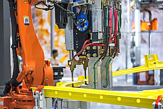 工厂工业机器人