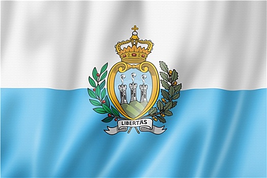 圣马力诺,旗帜
