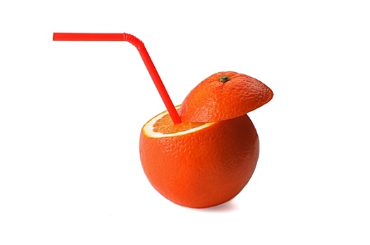 橙子,喝