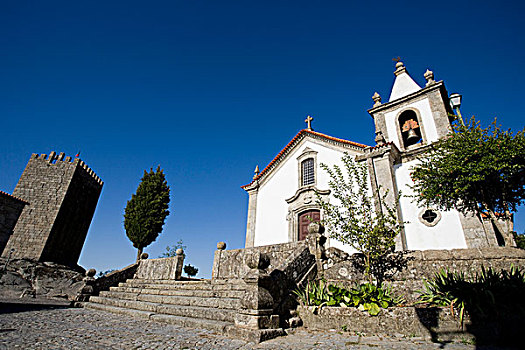 小教堂,城堡,贝拉,葡萄牙,欧洲