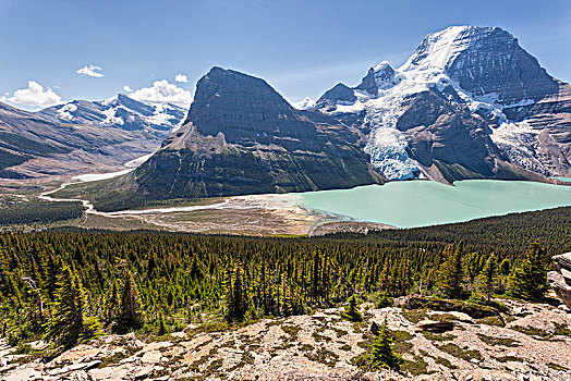 罗布森山,湖,罗布森山省立公园,不列颠哥伦比亚省,省,加拿大,北美
