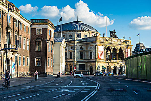 皇家,剧院,哥本哈根,丹麦,大幅,尺寸