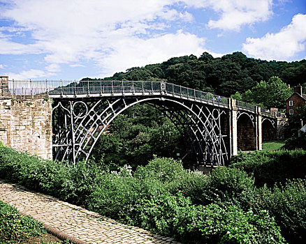 铁桥,什罗普郡,英格兰,建造