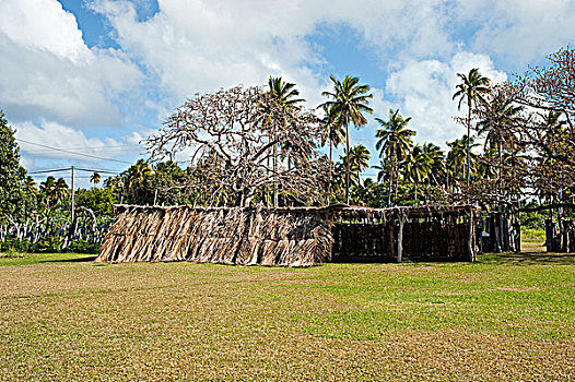 新加勒多尼亚,部落,传统,小屋