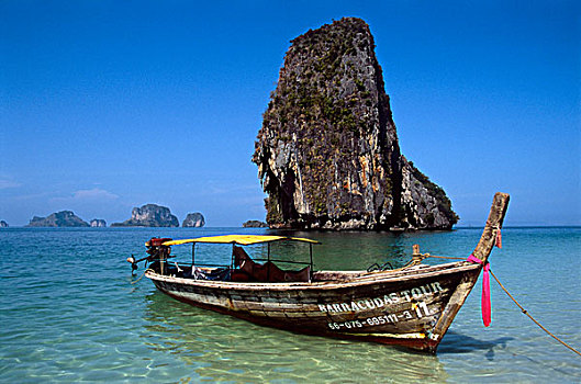 泰国,湾,海滩
