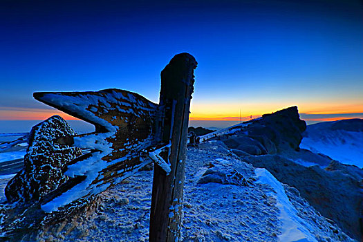 日出长白山