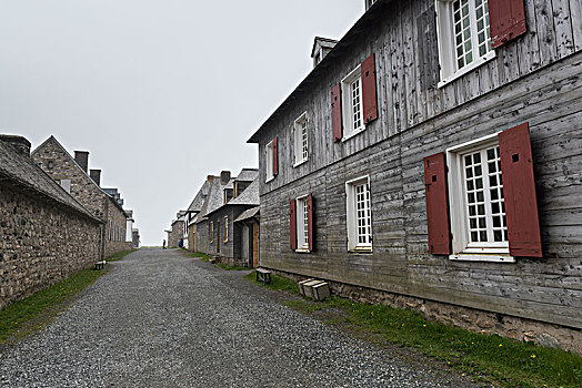 房子,主要街道,要塞,露易斯堡,布雷顿角岛,新斯科舍省,加拿大