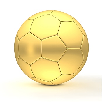 经典,足球,金色,金属