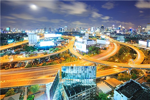曼谷,市区,公路