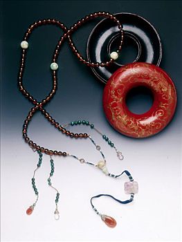 珠子,盒子,项链,清朝,中国,19世纪,艺术家,未知