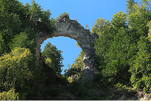 麦基诺岛,密歇根,美国