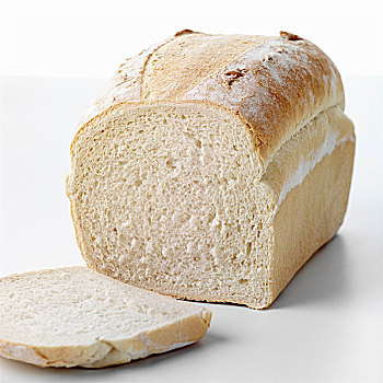切片,面包,白面包