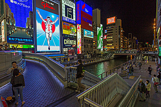 日本大阪道顿崛