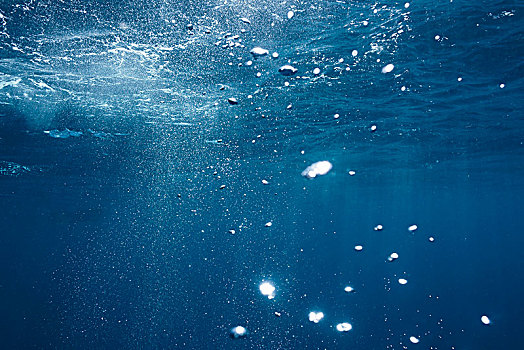 阳光,泡泡,水下,蓝色,海洋,斐济,太平洋