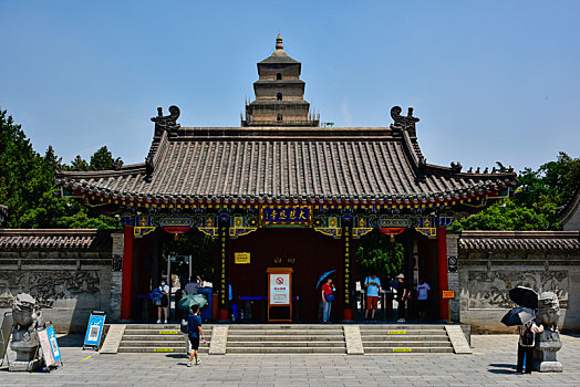 陕西西安大慈恩寺大雁塔